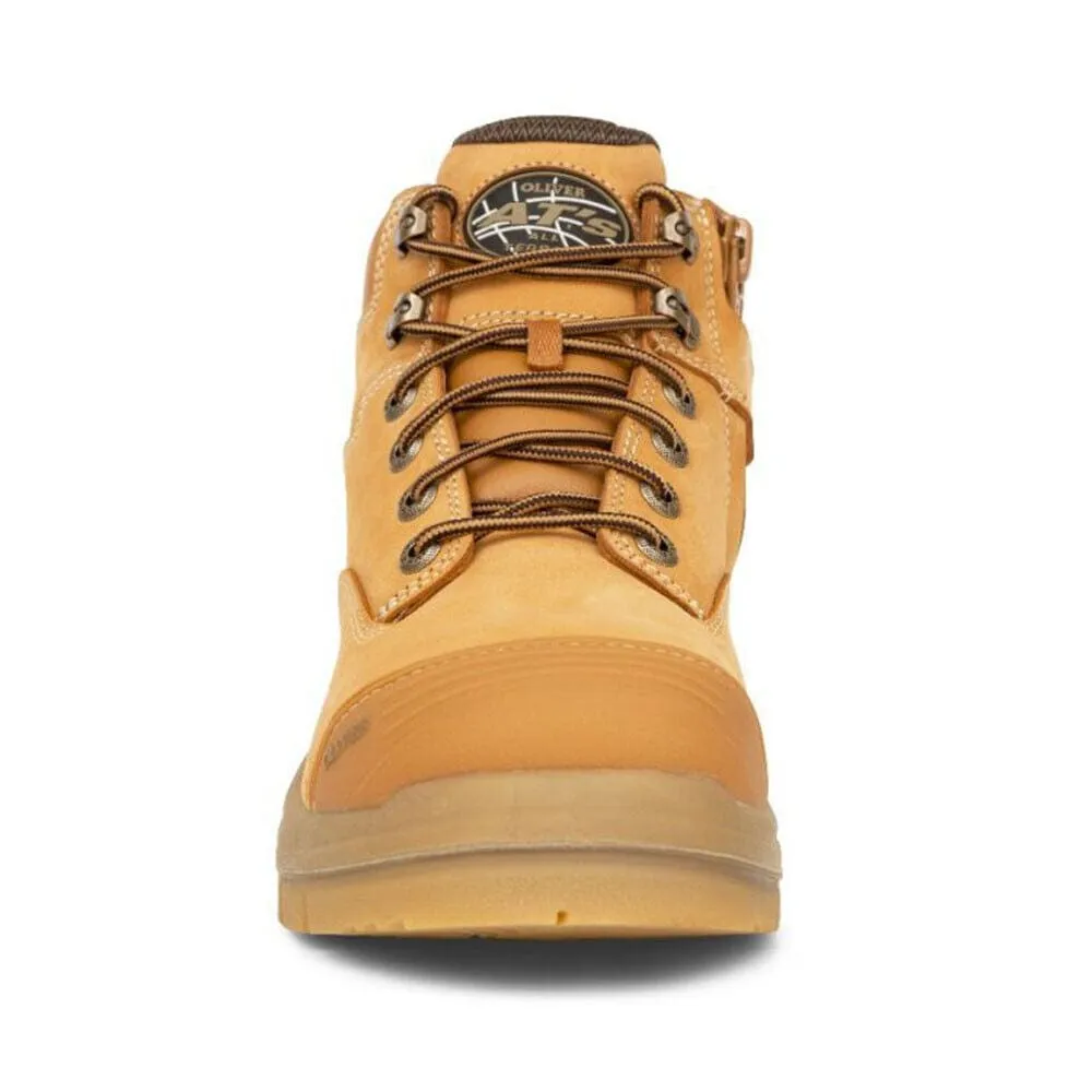 130MM Wheat Zip Sided Hiker Boot 55330Z