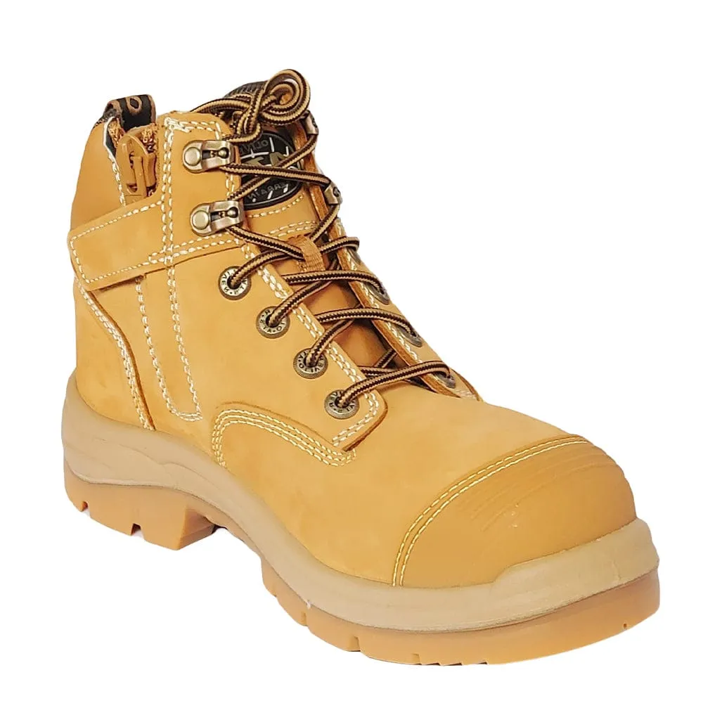 130MM Wheat Zip Sided Hiker Boot 55330Z