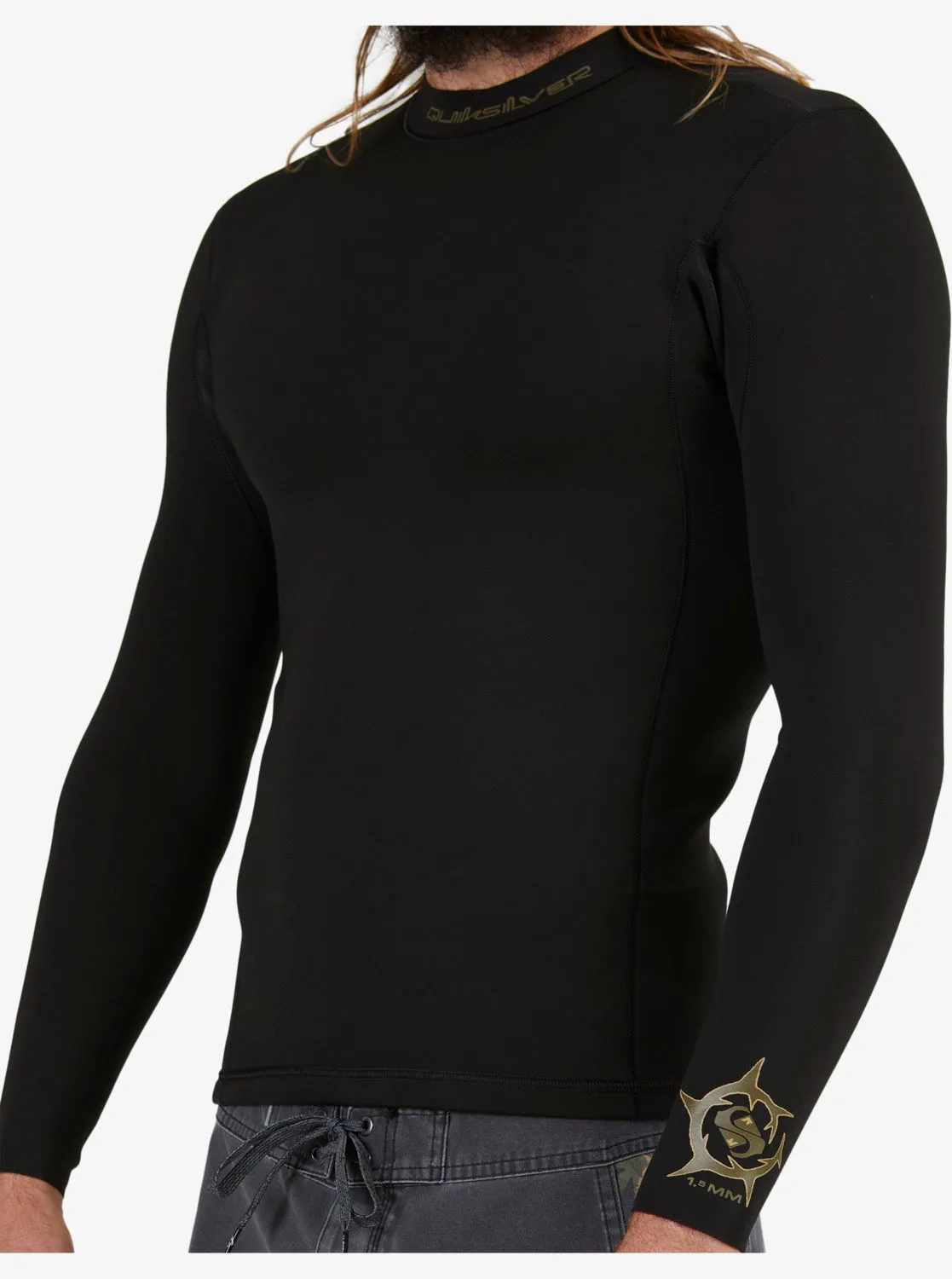 1.5mm Mikey Wright Everyday Sessions Wetsuit Jacket - Black