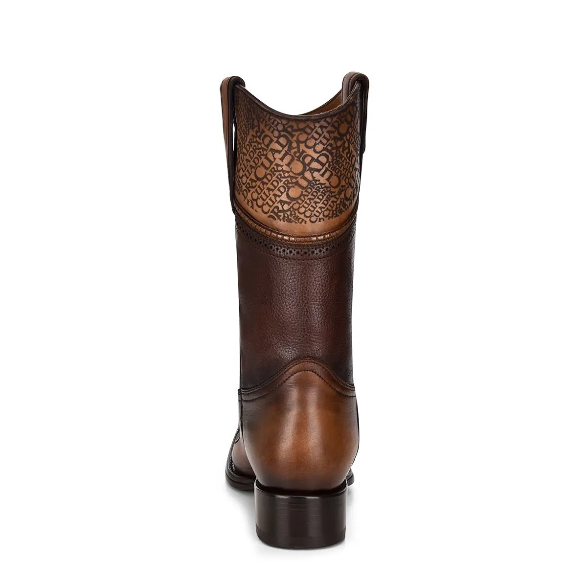 1B1DPH - Cuadra brown dress western cowboy python skin boots for men