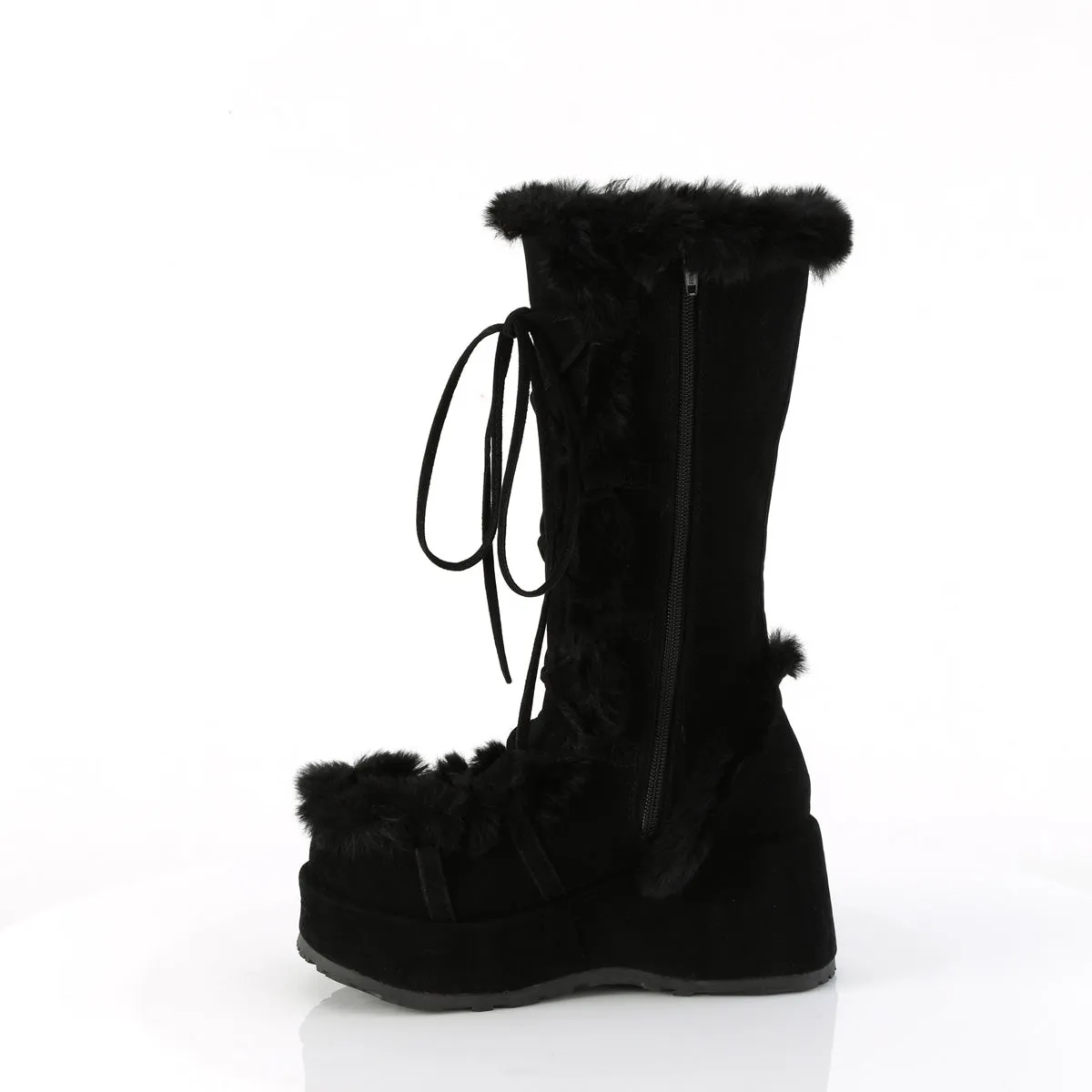 2 Inch Platform CUBBY-311 Black Suede