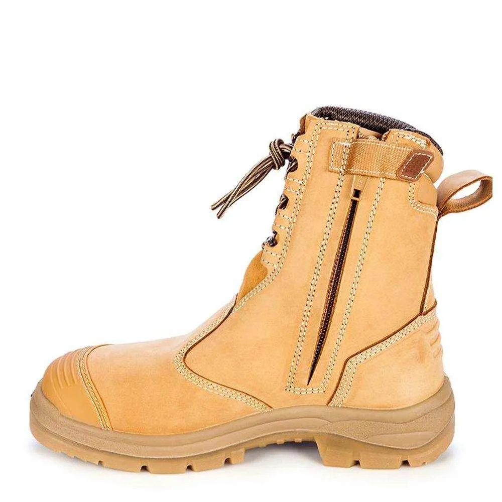 200MM Hi-Leg Wheat Zip Sided Boot 55385