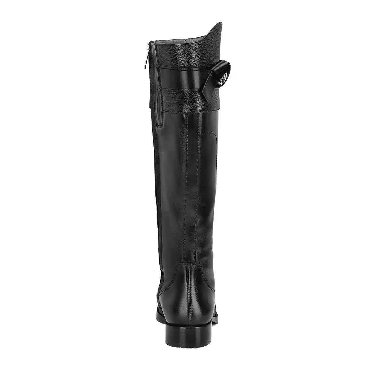 98TMTTS - Franco Cuadra black casual stingray leather riding boots for women