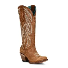 A4216 - M Corral SAND western cowgirl leather boots for women