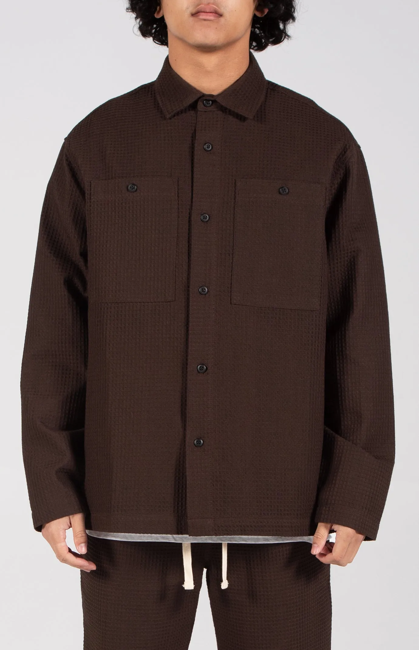 Ace Overshirt | Brown