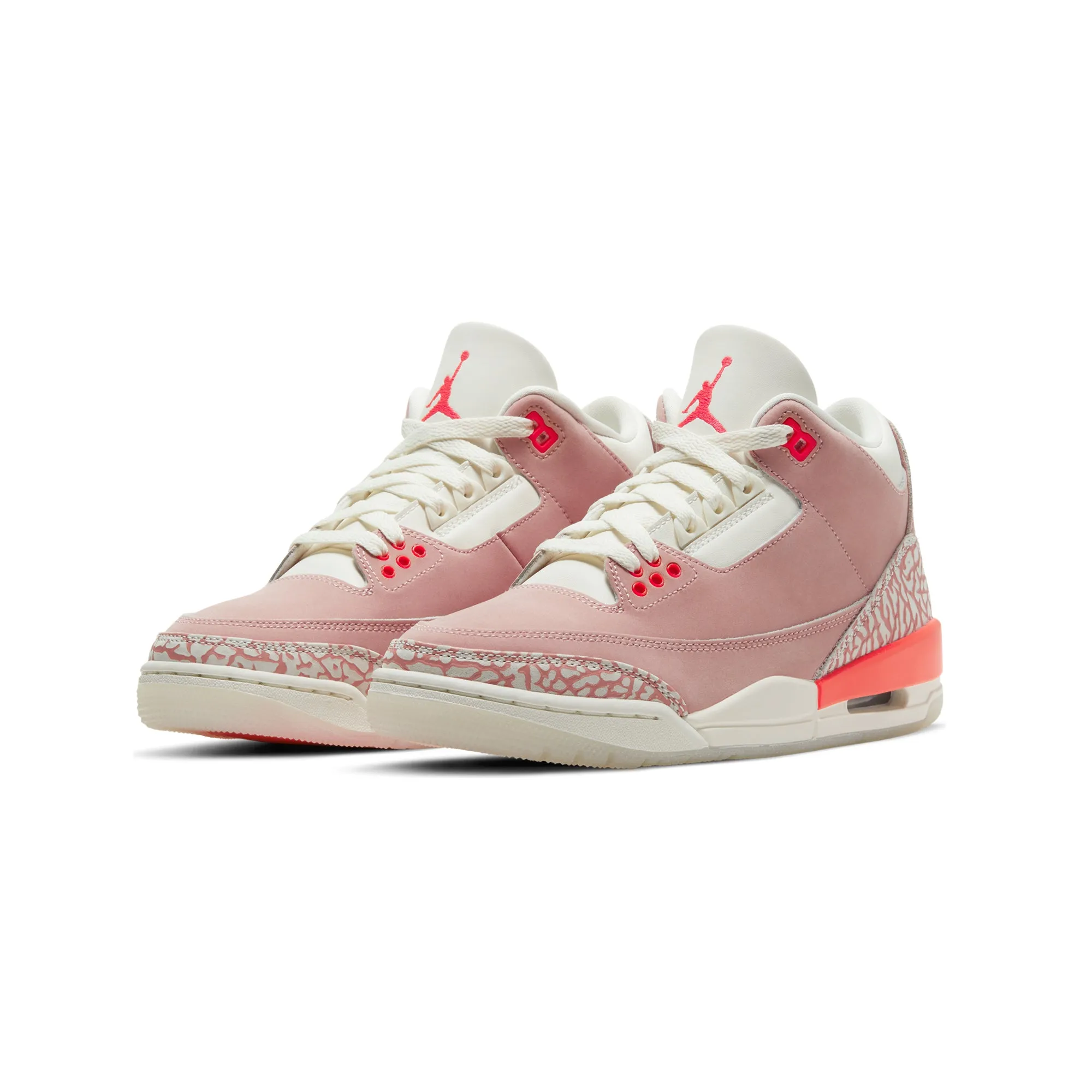 Air Jordan Womens 3 Retro Rust Pink Shoes