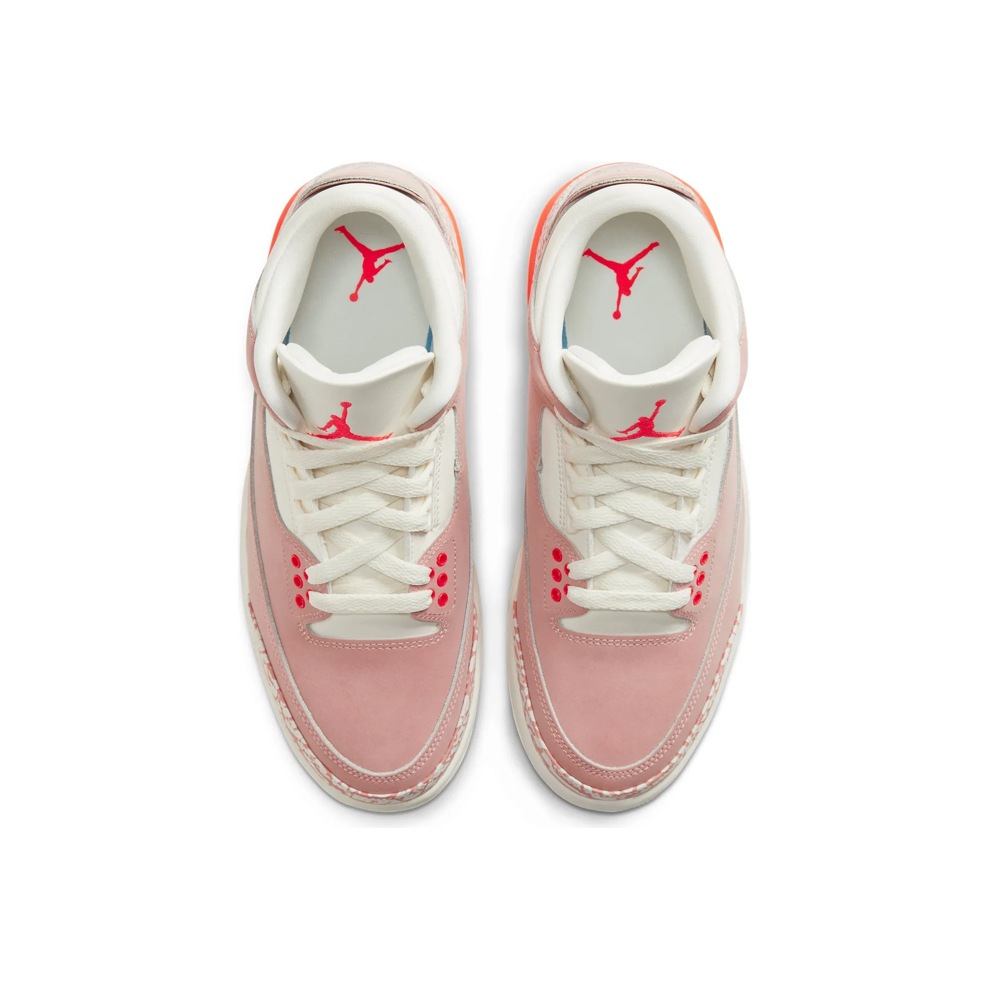 Air Jordan Womens 3 Retro Rust Pink Shoes