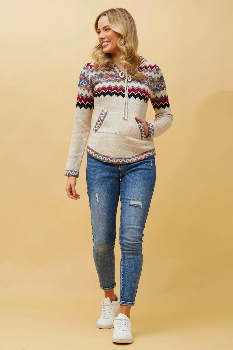 ARGEN JACQUARD KNIT JUMPER