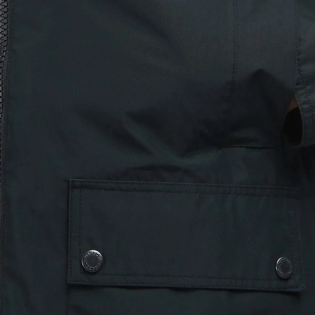 Barbour Hooded Domus Jacket Black / Classic