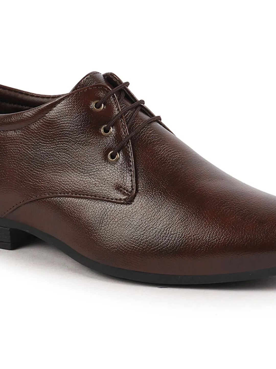 Basics Men Brown Formal Office Lace Up Shoes