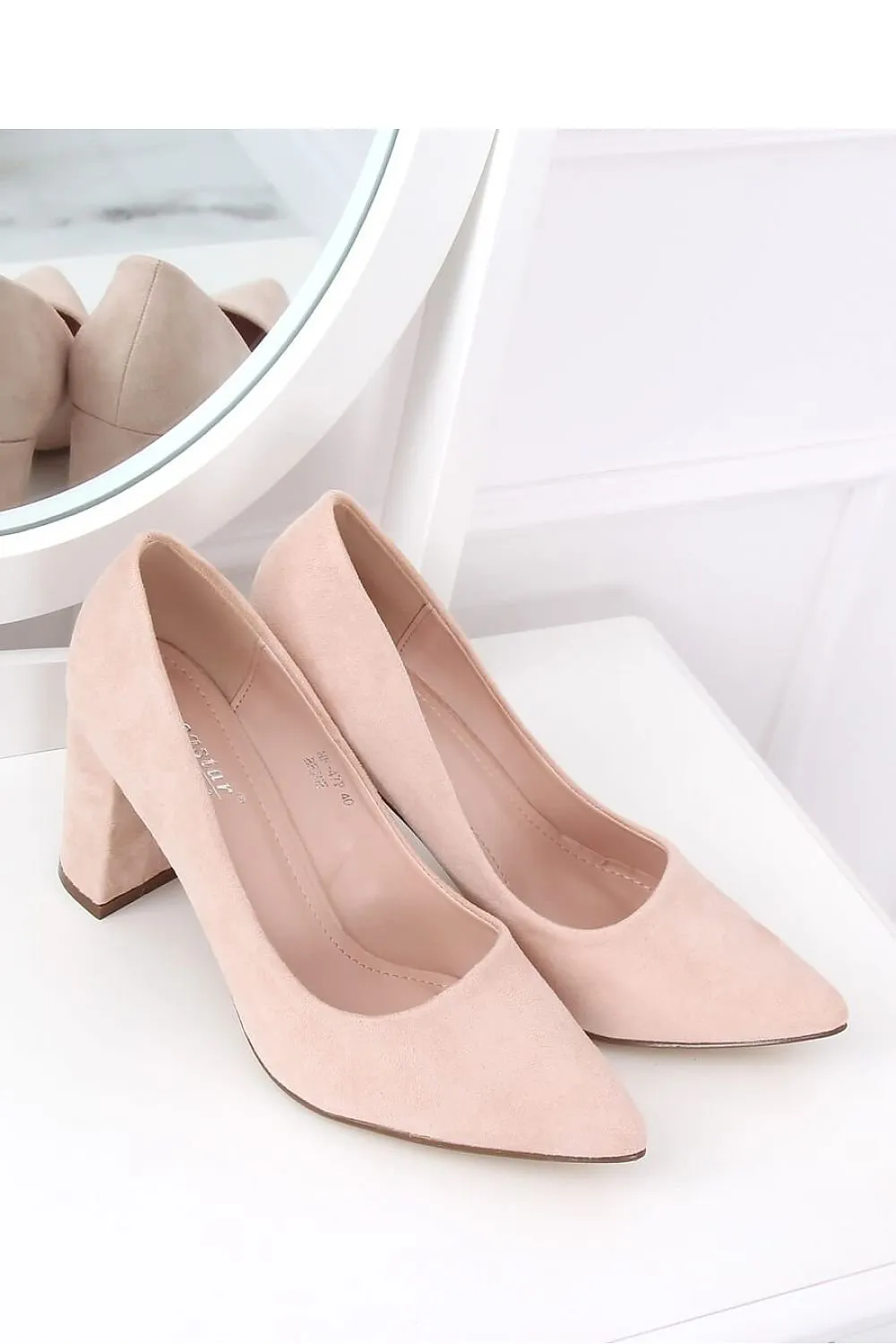 Block heel pumps model 142934 Inello