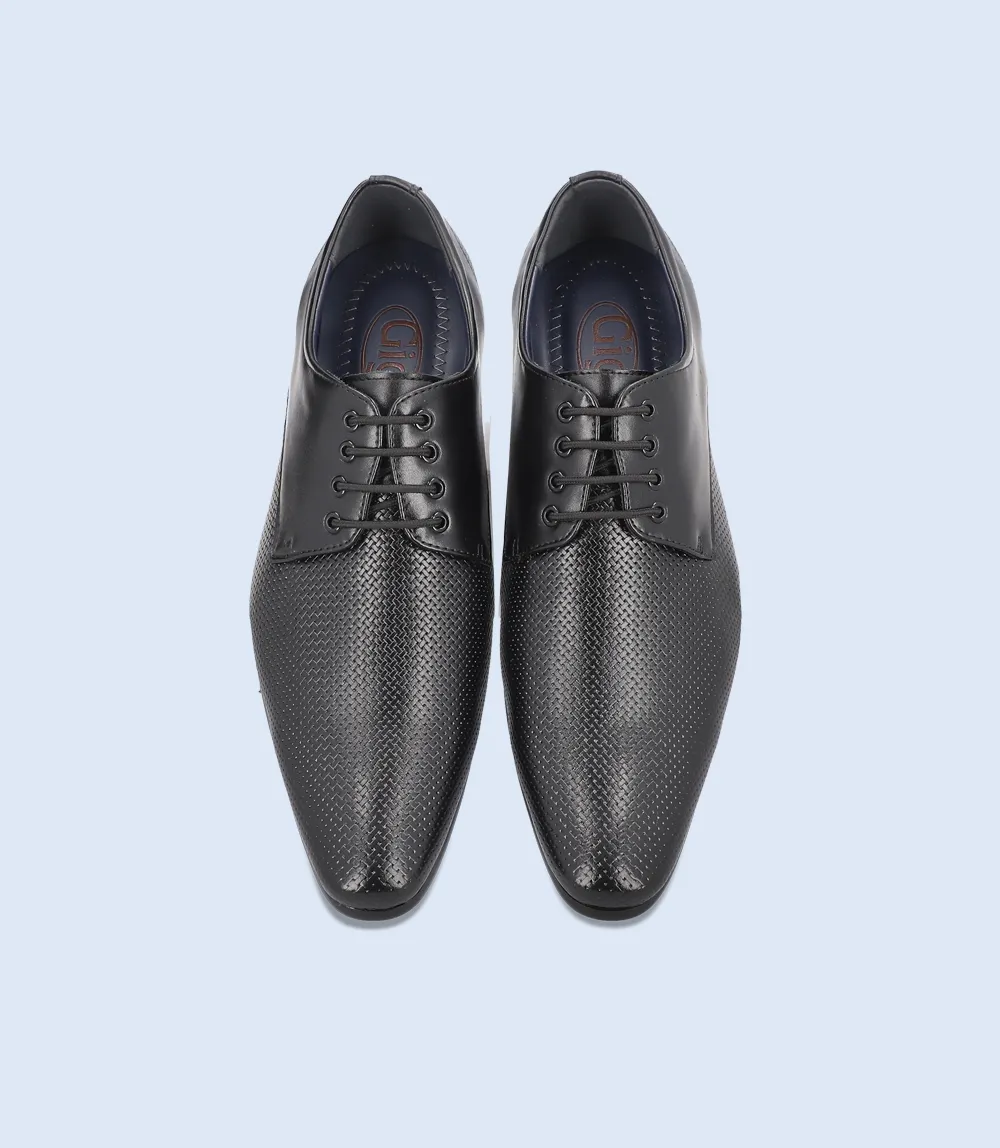 BM4133-BLACK-Men Formal Lace Up's