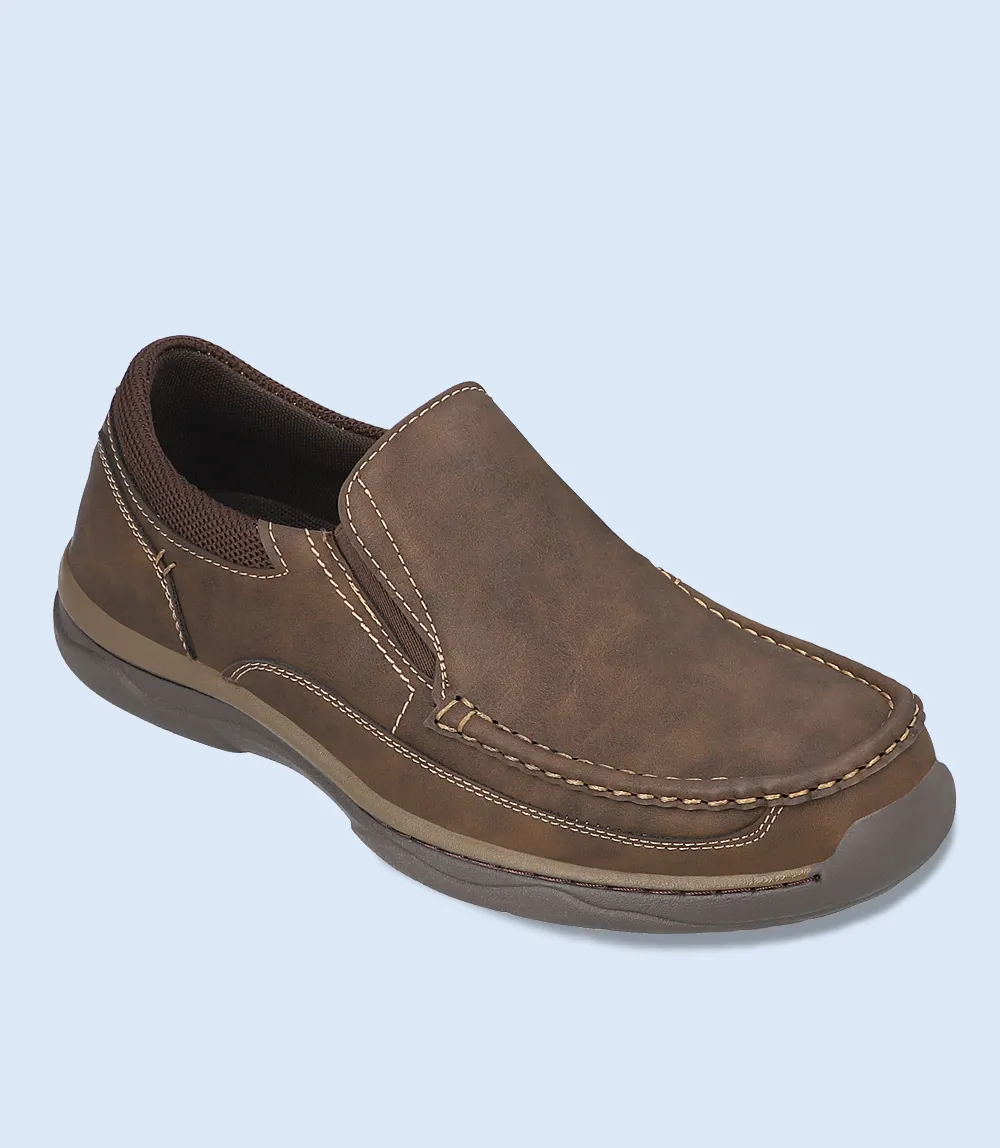 BM4422-KHAKI-Men Life Style Shoes