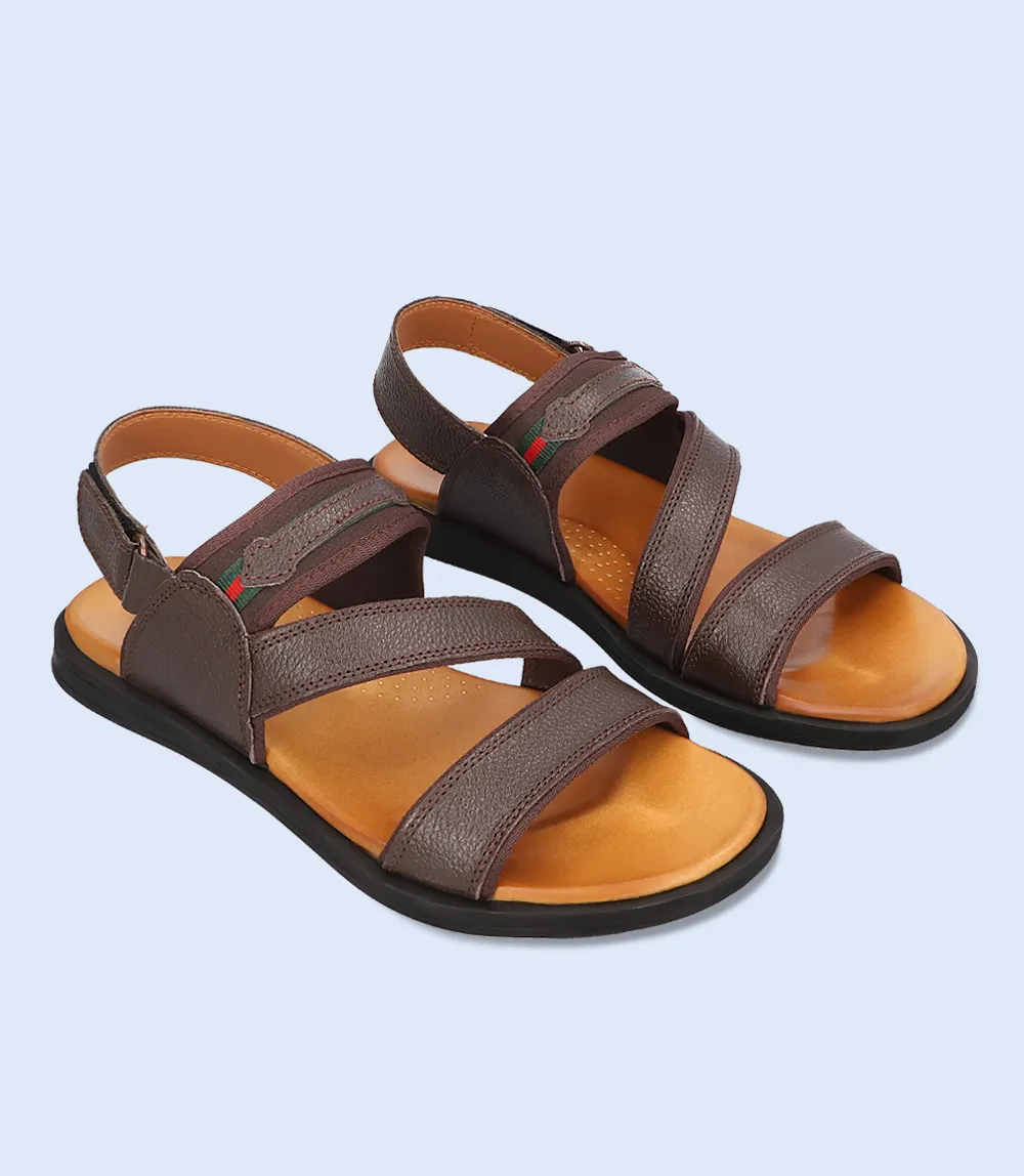 BM4668-BROWN-Men Sandal