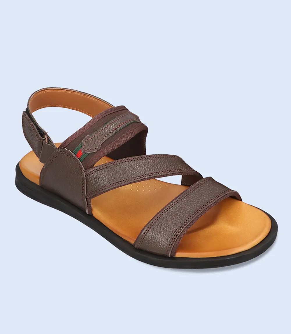 BM4668-BROWN-Men Sandal