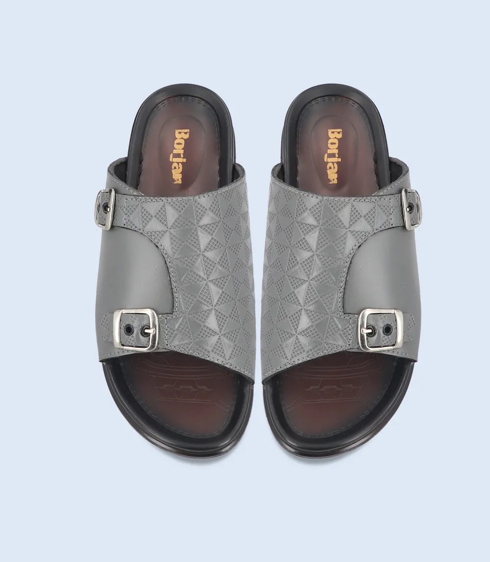 BM4769-GREY-Men Slipper