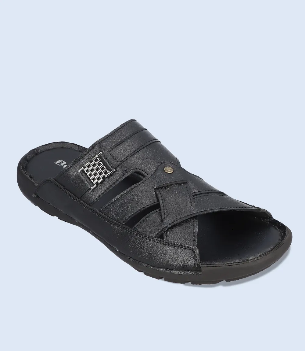 BM4924-BLACK-Men Slipper