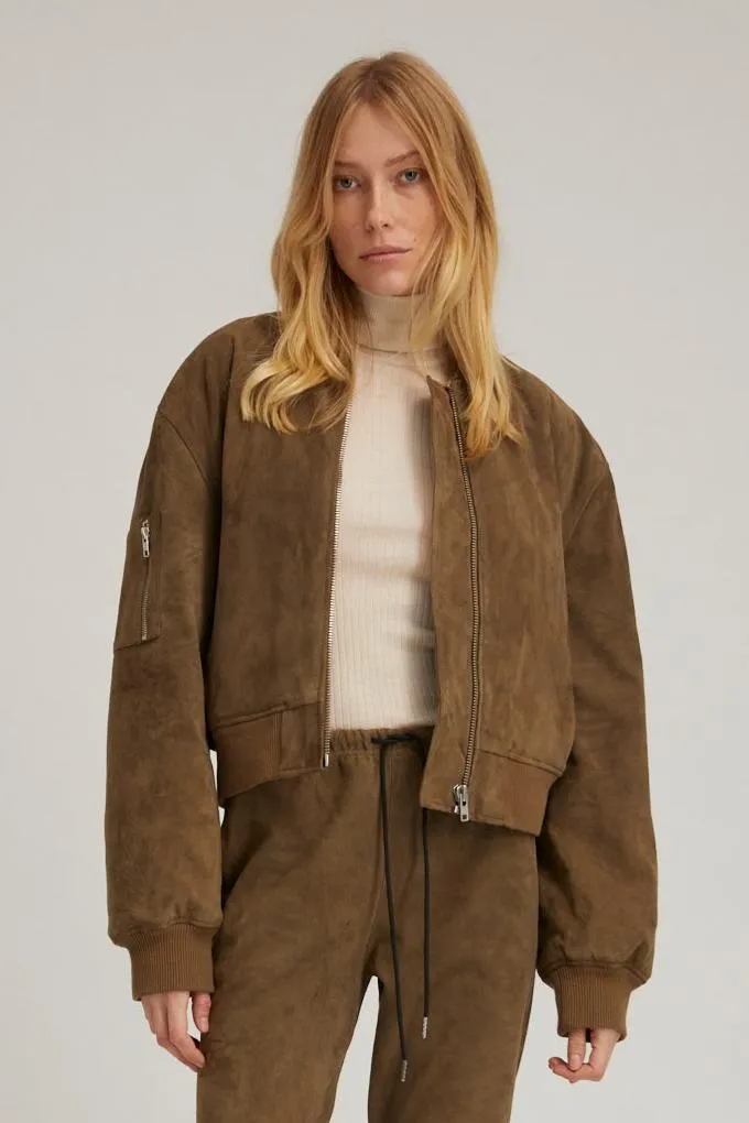 BOMBER JACKET OLIVE