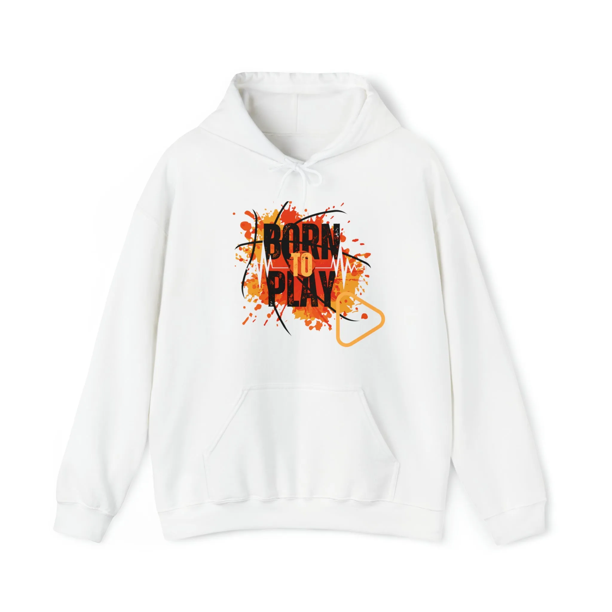 Born To play - Unisex Heavy Blend Hooded Sweatshirt