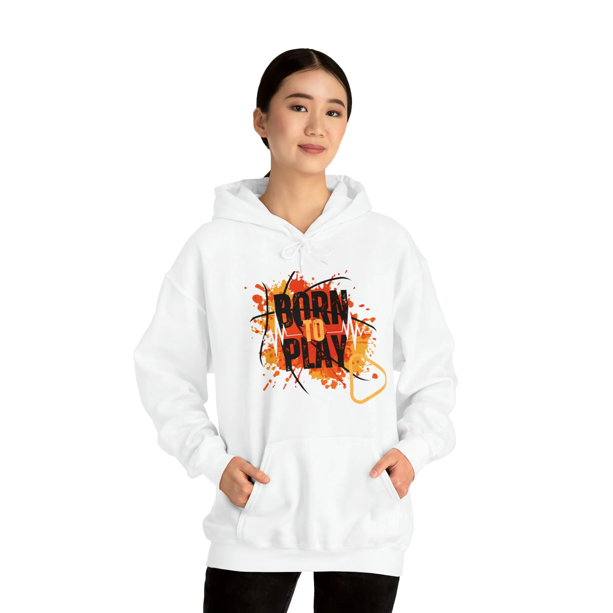 Born To play - Unisex Heavy Blend Hooded Sweatshirt