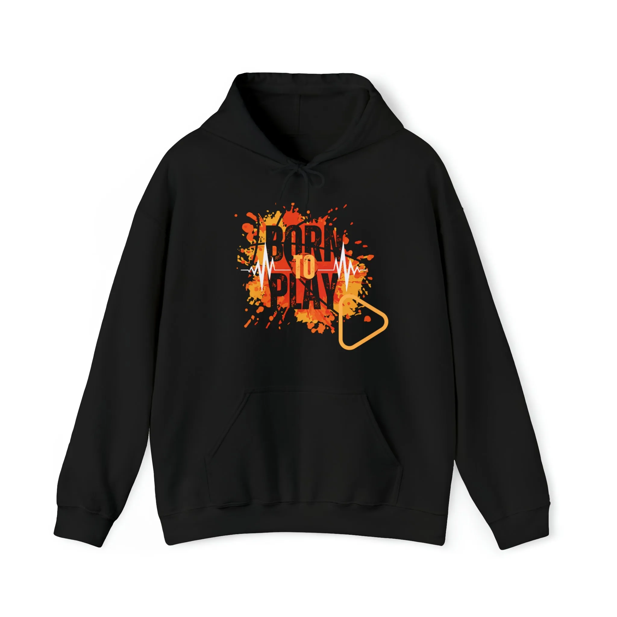 Born To play - Unisex Heavy Blend Hooded Sweatshirt