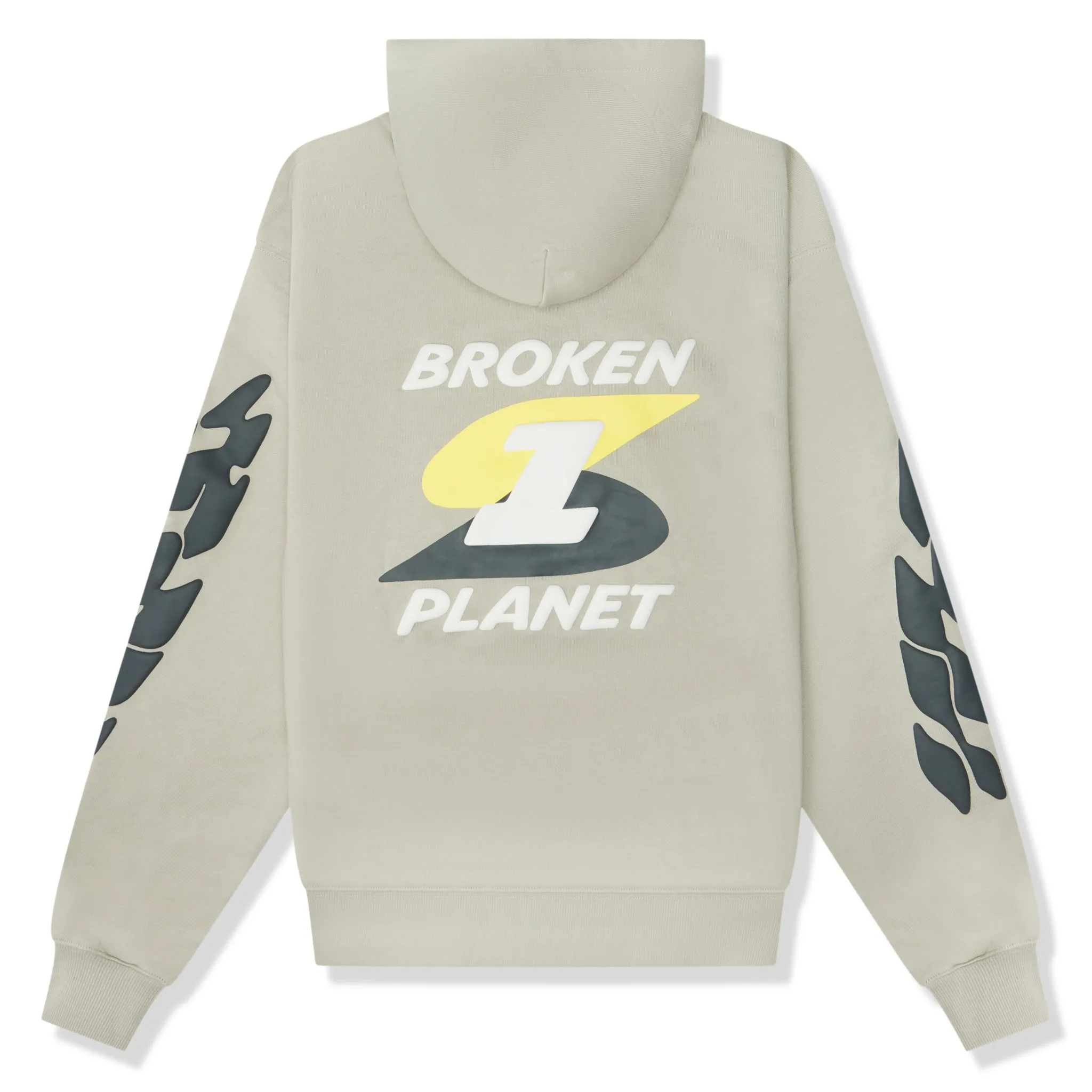 Broken Planet Beyond The Limits Hoodie Stone Grey