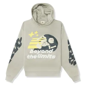 Broken Planet Beyond The Limits Hoodie Stone Grey