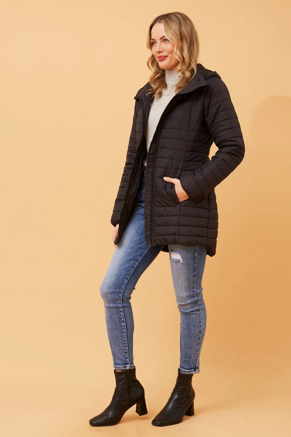 CARSON HOODED PUFFER JACKET