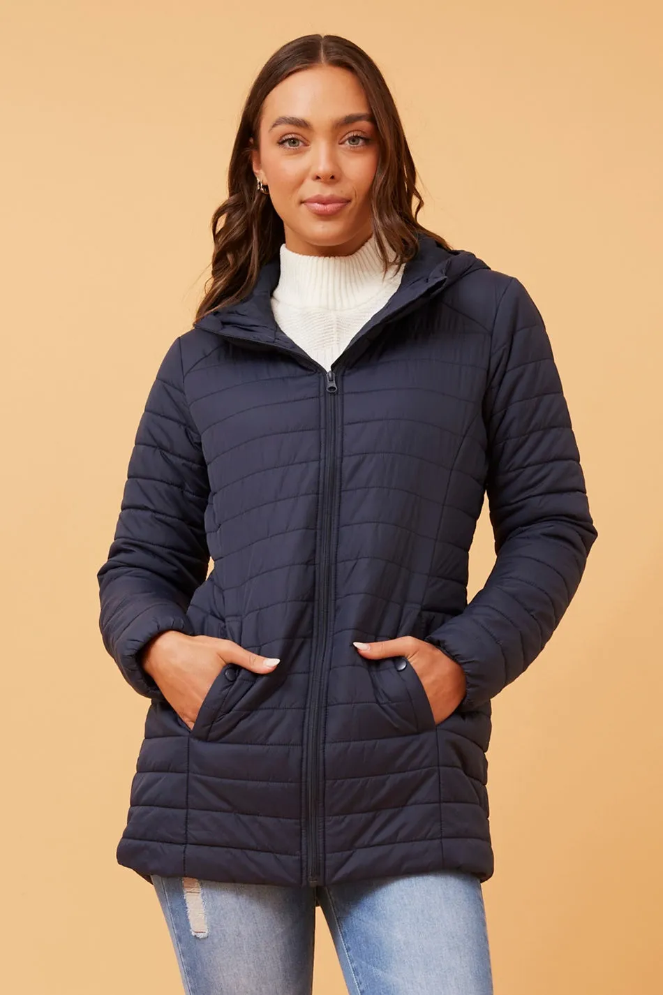 CARSON HOODED PUFFER JACKET