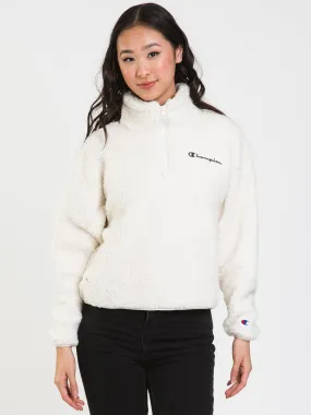 CHAMPION SHERPA 1/4 ZIP SCRIPT JACKET