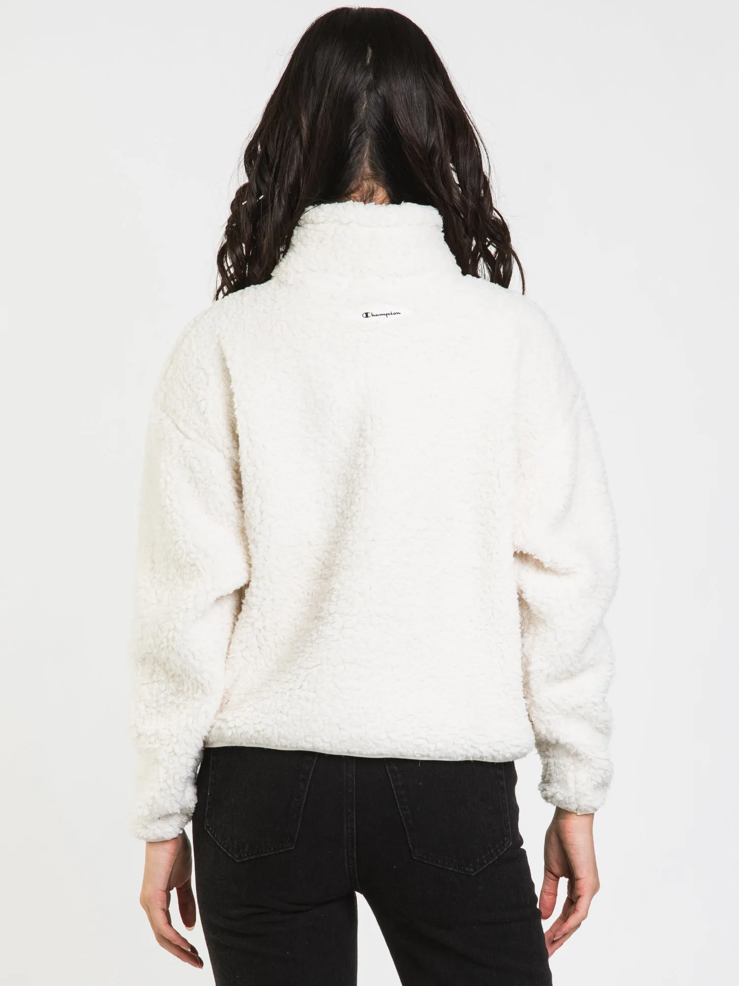 CHAMPION SHERPA 1/4 ZIP SCRIPT JACKET