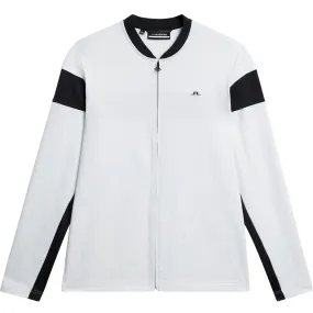 Charles Zip Mid Layer White - W23