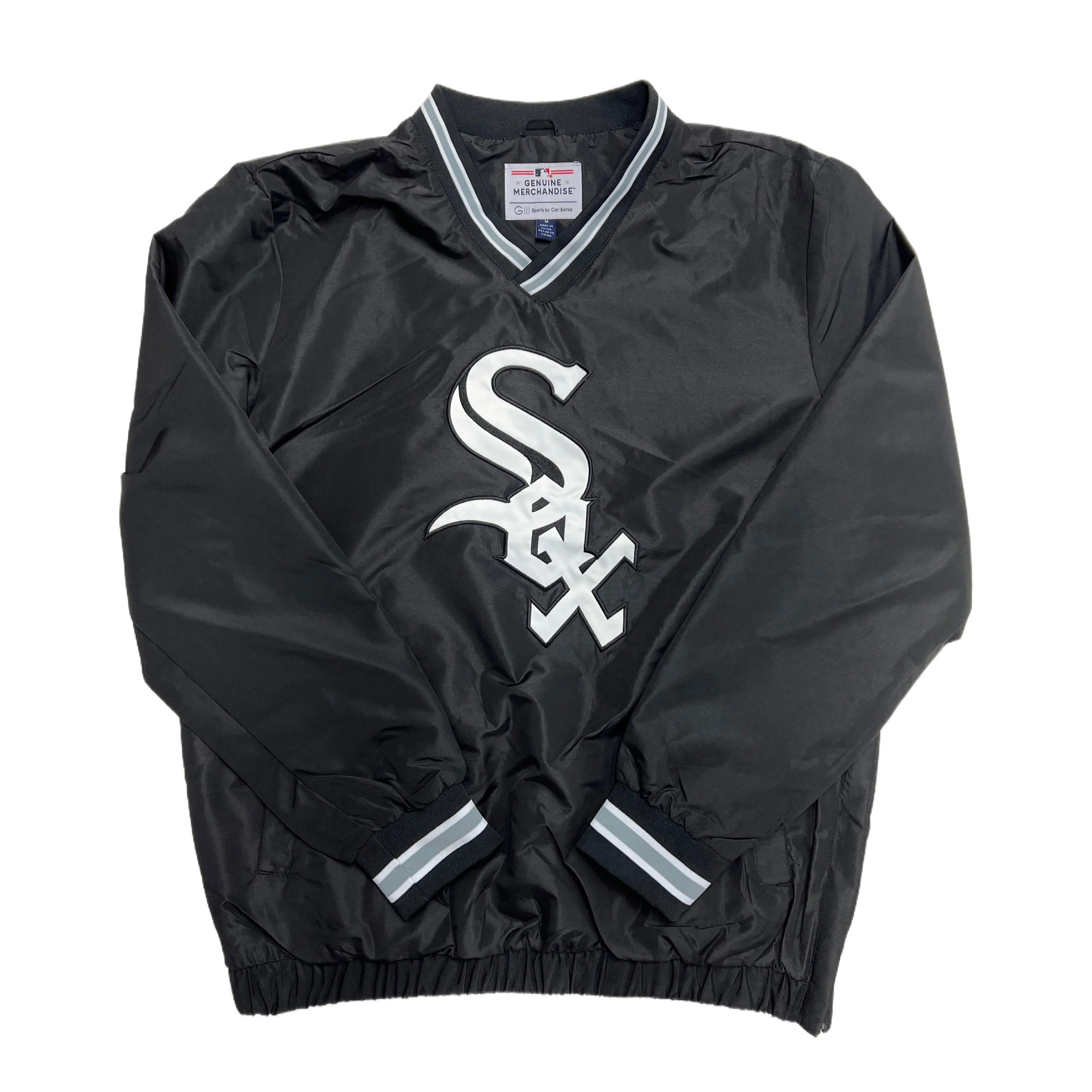 Stylish Chicago White Sox Windbreaker Jacket with Convenient Pocket