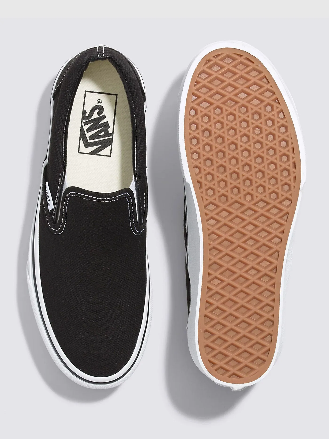 Classic Slip-On Stackform Black/True White Shoes