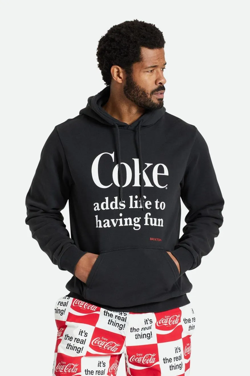 Coca-Cola Having Fun Hood - Black