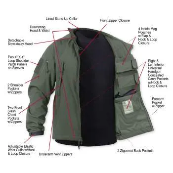 Concealed Carry Soft Shell Jacket