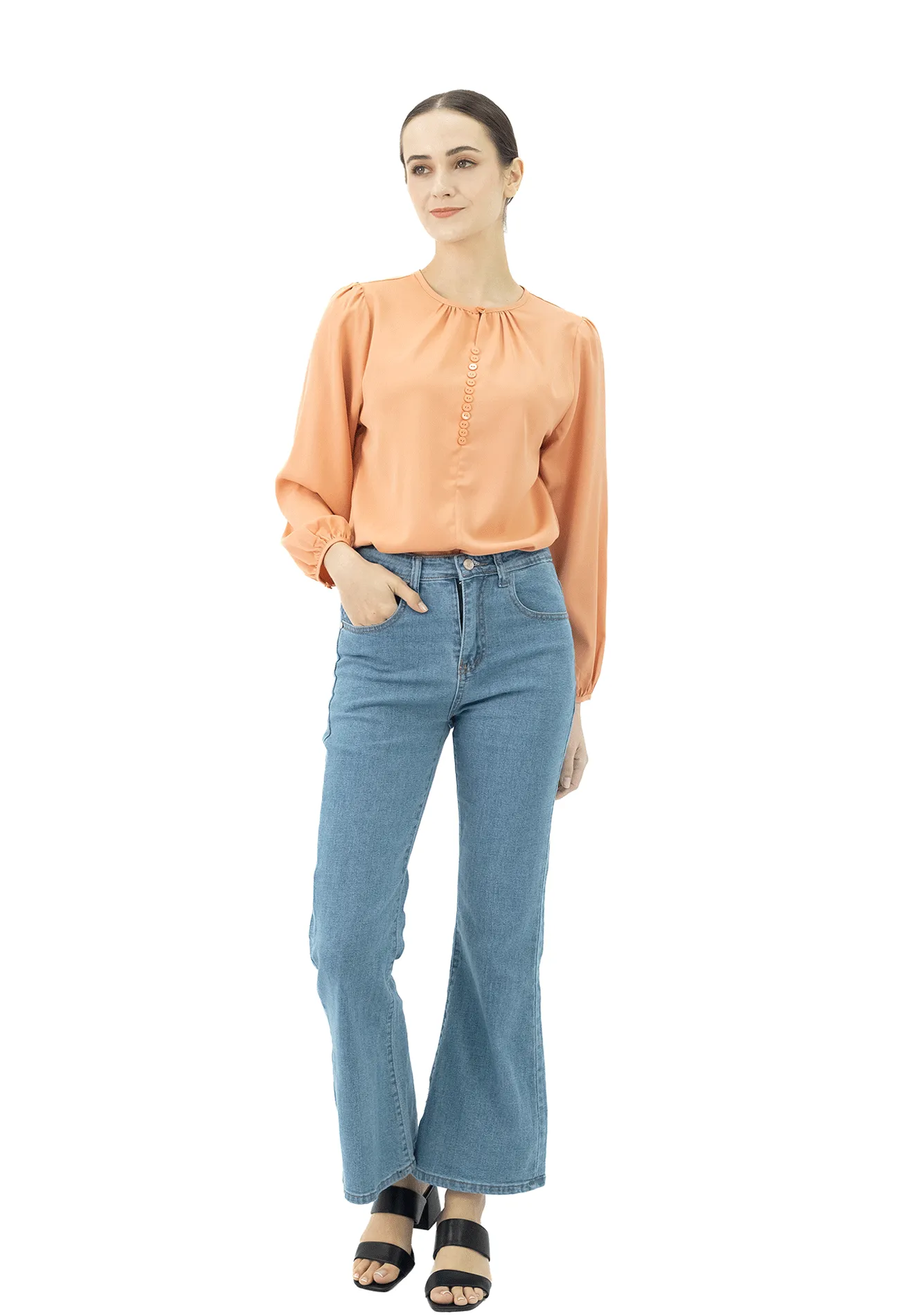 DAISY By VOIR High Waisted Bootcut Jeans