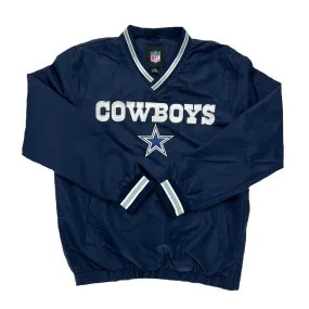 Dallas Cowboys Windbreaker with Pocket - Navy