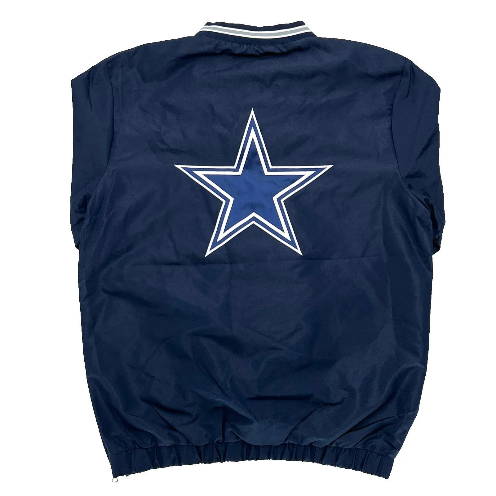 Dallas Cowboys Windbreaker with Pocket - Navy