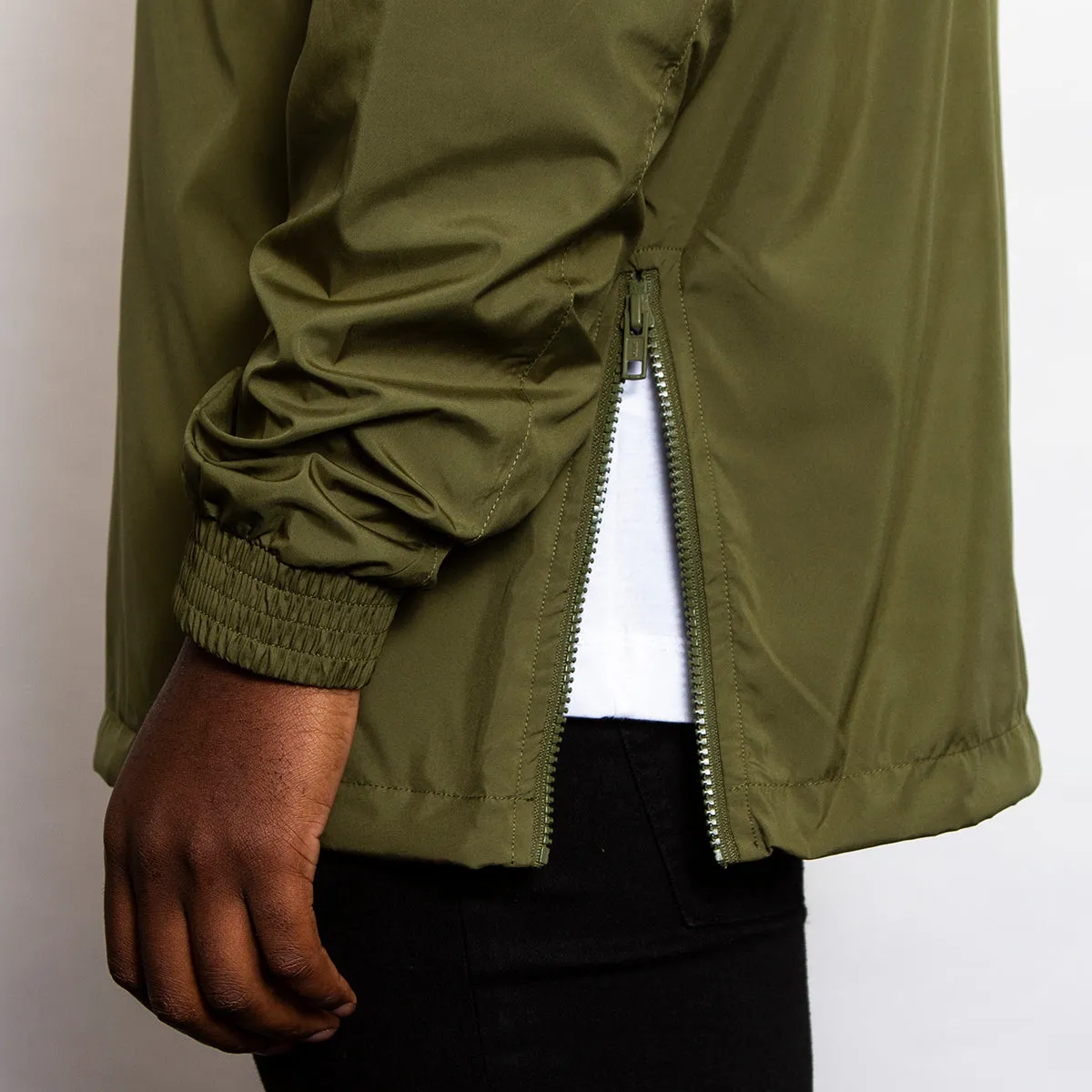 Disco Psychedelia - Pull Over Jacket - Green