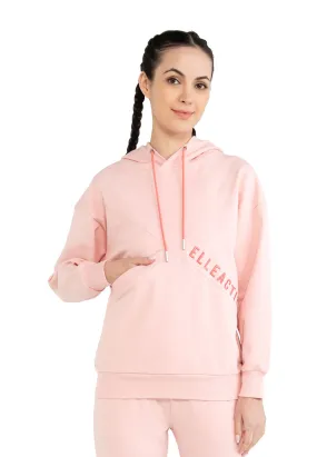 ELLE Active Logo Drawstring Hoodie