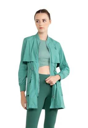 ELLE Active Sportswear Zip-Through Wind Jacket