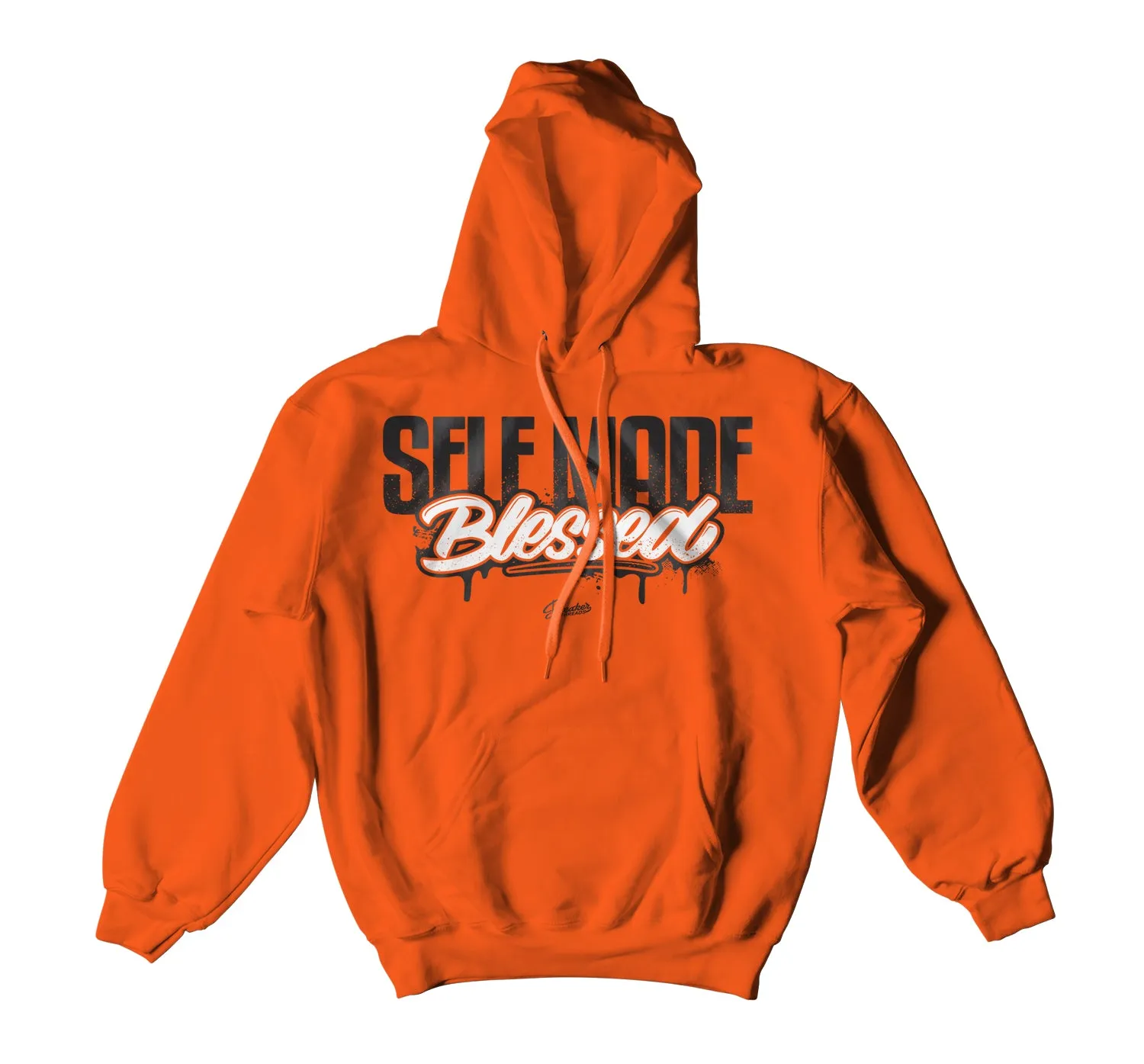 Foamposite Shattered Backboard Hoody - Self Made - Orange