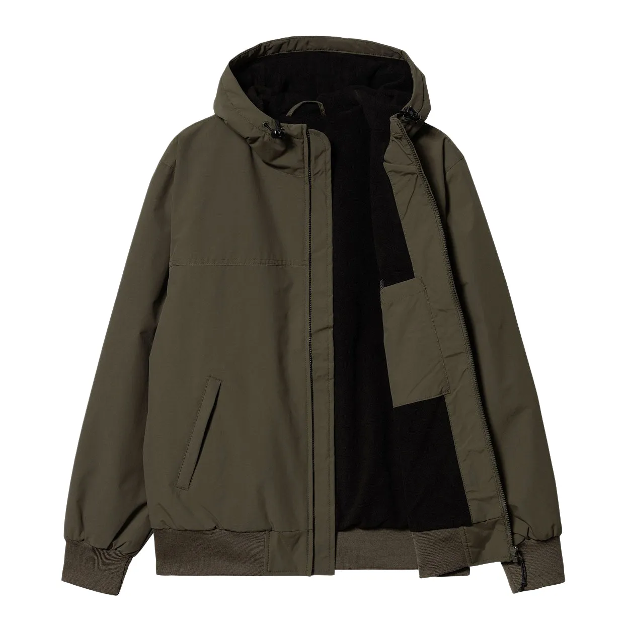 Giubbino Uomo Carhartt WIP Hooded Sail Jacket Verde