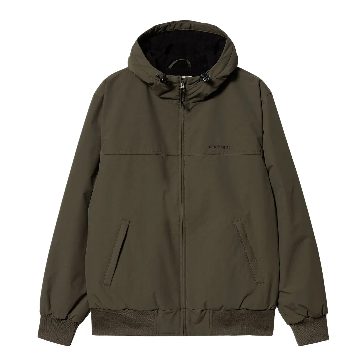 Giubbino Uomo Carhartt WIP Hooded Sail Jacket Verde