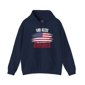 God Bless America Hooded Sweatshirt