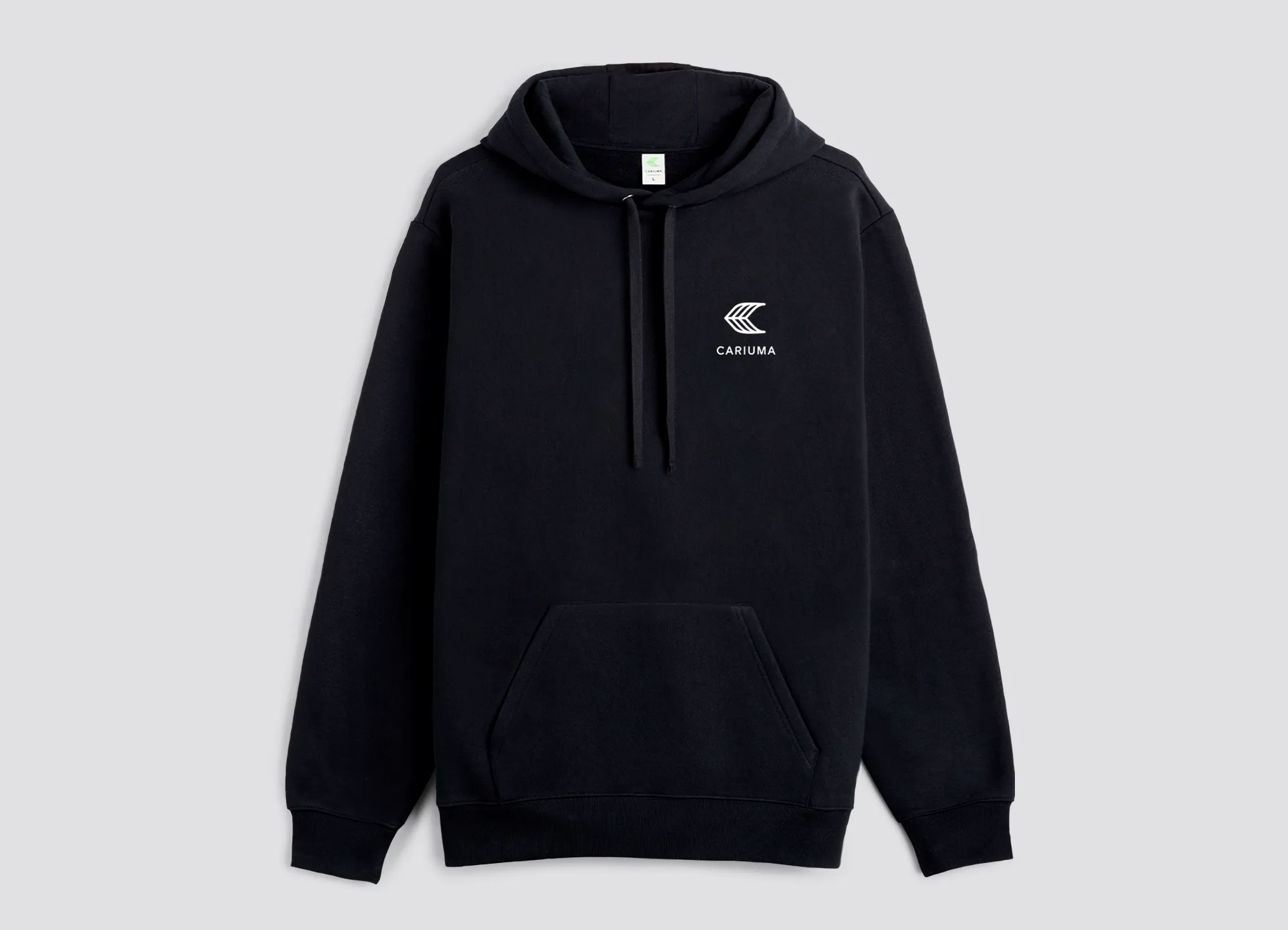 Hoodie Black with Off-White Logo