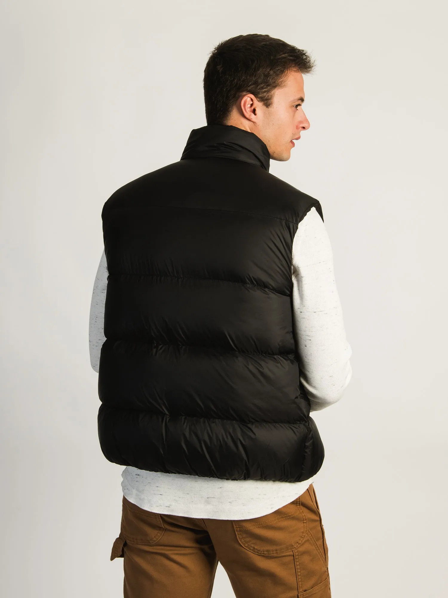 KOLBY BLACK PUFFER VEST