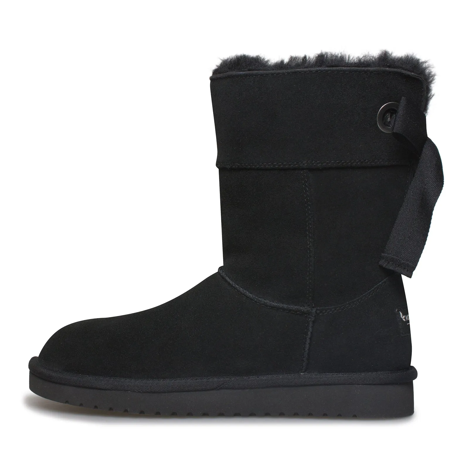 Koolaburra By UGG Andrah Short Black Boots - Women's