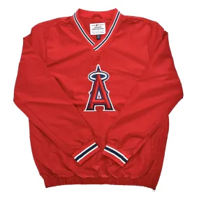 Los Angeles Angels Windbreaker with Pocket - Red